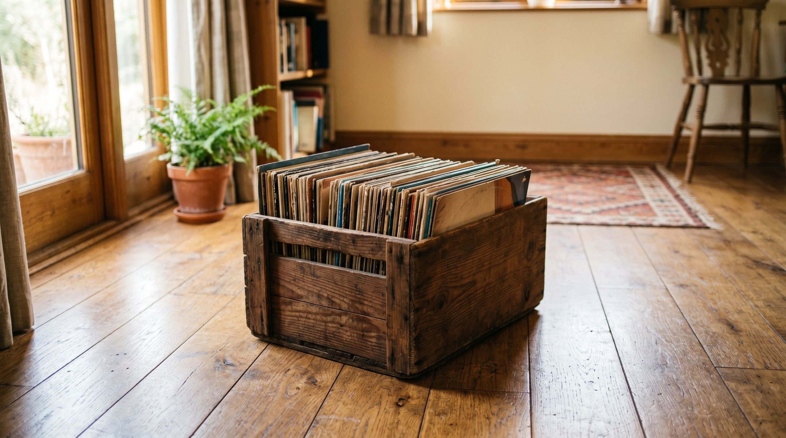 Record collection identity: physical music ownership as a visible expression of taste.