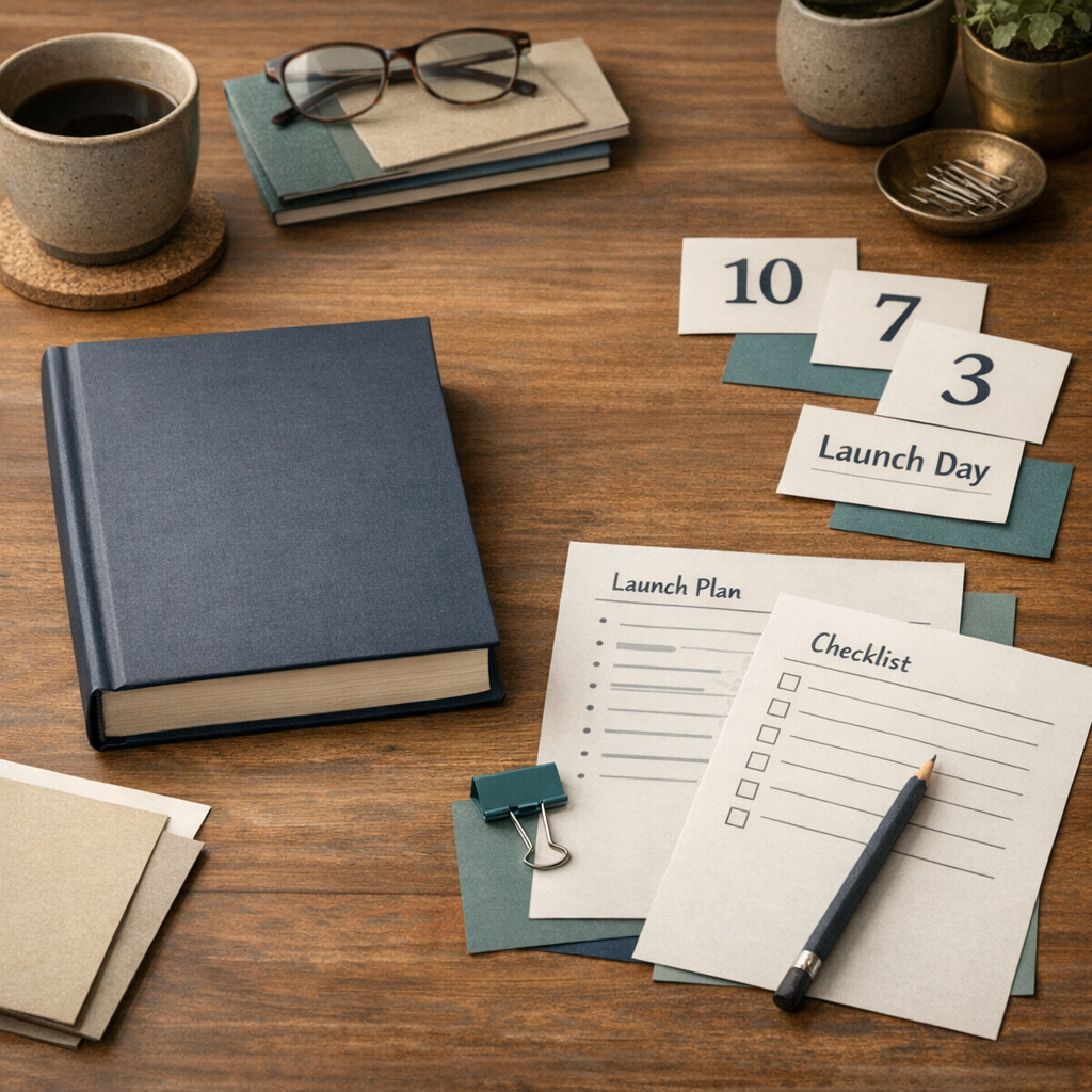 A Non-Fiction Book Launch Is a System, Not a Single Day