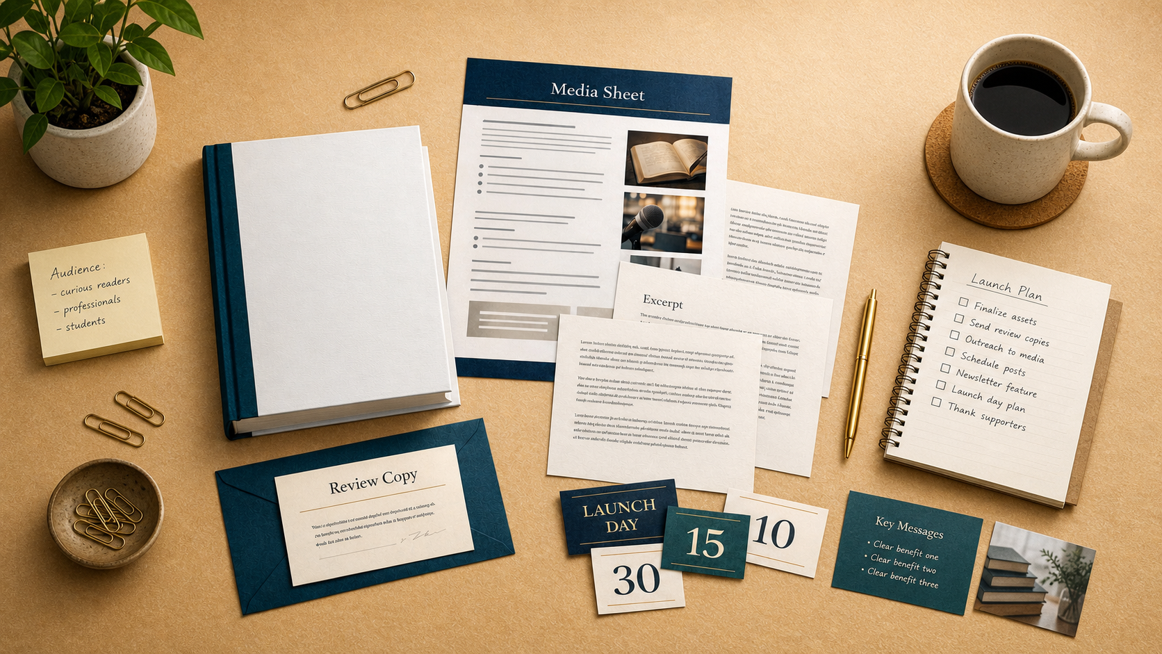 The Launch Assets Every Serious Non-Fiction Author Should Prepare